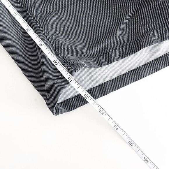 Tony Hawk Mens Shorts Next Level Stretch Plaid Flat Front Casual Gray Size 38 - Picture 5 of 7